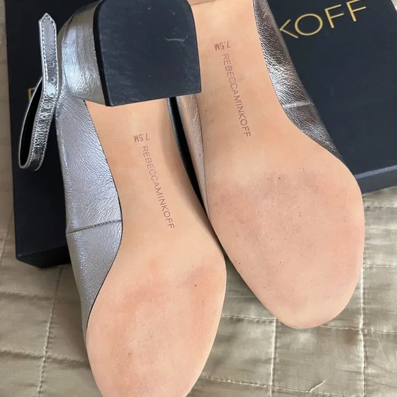 Rebecca Minkoff Silver Heels - Picture 5 of 8